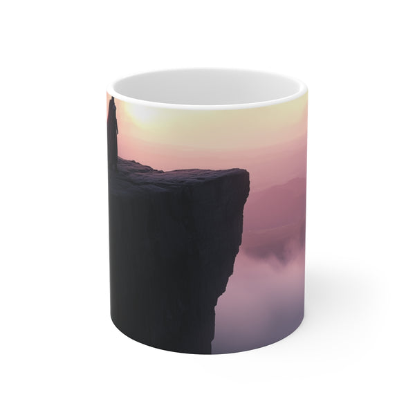 Knight Cliff Dawn Coffee Mug