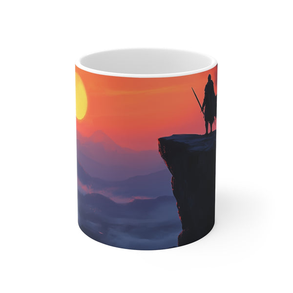 Knight Dawn Scenic Coffee Mug