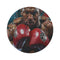"Knockout Anthony Joshua Round Rug"