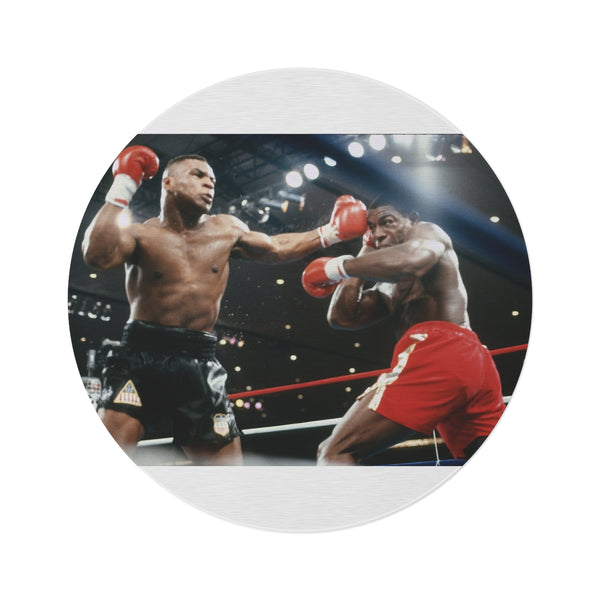 "Knockout Encounter Round Rug"