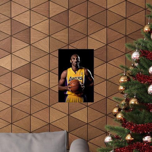 Kobe 2 The Mamba Returns basketball sneakers poster matte paper.