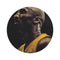 "Kobe Round Rug: Statement Piece"