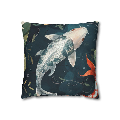"Koi Fish Dreams Pillowcase"
