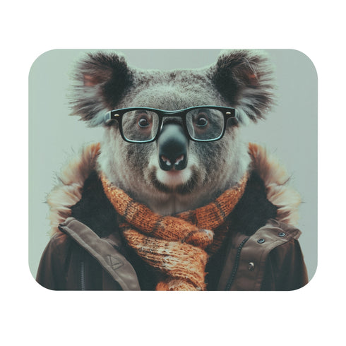 Kowala Hipster Glasses Mouse Pad