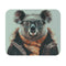 Kowala Hipster Glasses Mouse Pad