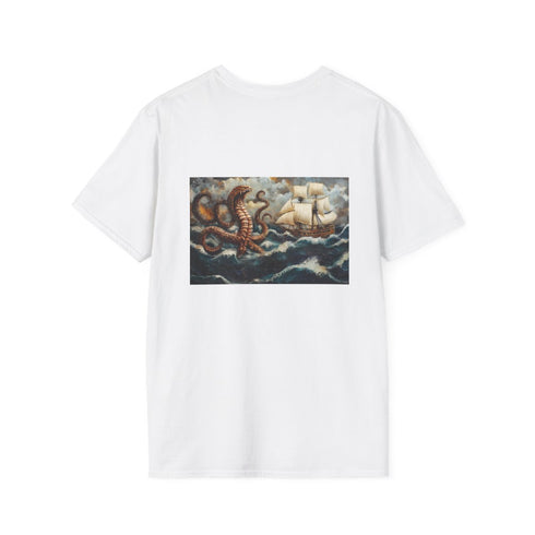 Kraken Battle Stormy Sea Shirt