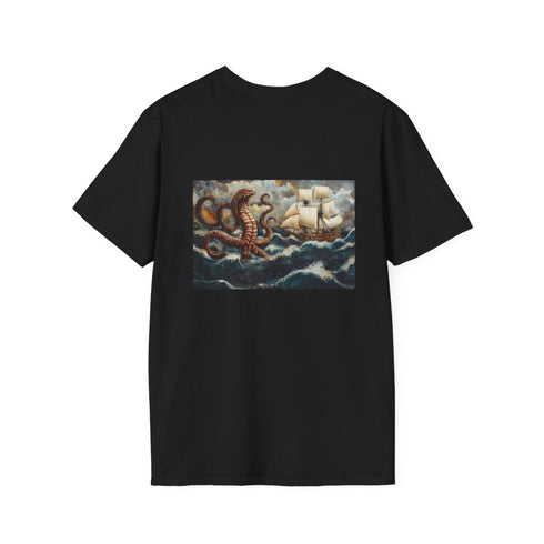 Kraken Battle Stormy Sea Shirt