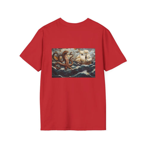 Kraken Battle Stormy Sea Shirt