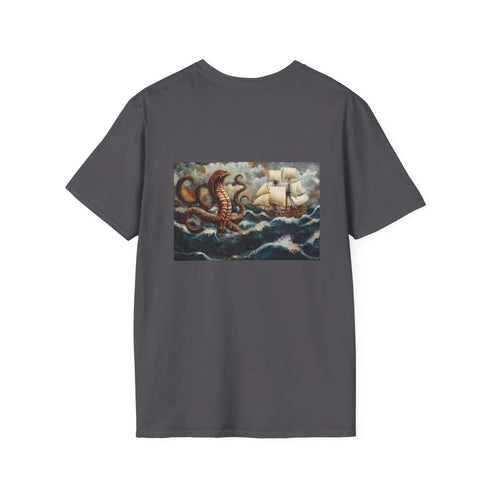 Kraken Battle Stormy Sea Shirt