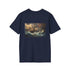 Kraken Battle Stormy Sea T-shirt
