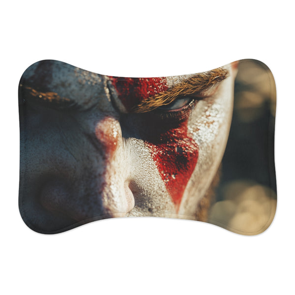 "Kratos' Comfy Pet Mat: A Therapeutic Haven for Your Furry Friend!"