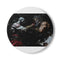 "Kratos-Embossed Warrior Coaster"