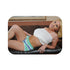 Krissy Lynn Luxury Memory Foam Bath Mat - Top View