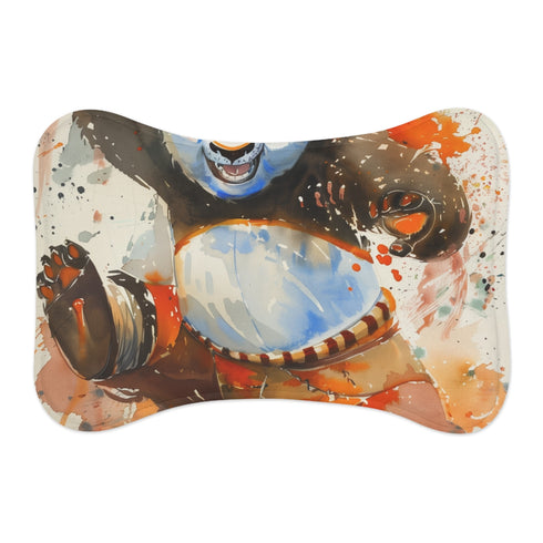 "Kung Fu Panda Pet Mat: Playful & Padded!"