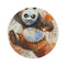 Kung Fu Panda Round Rug: Adventure Awaits