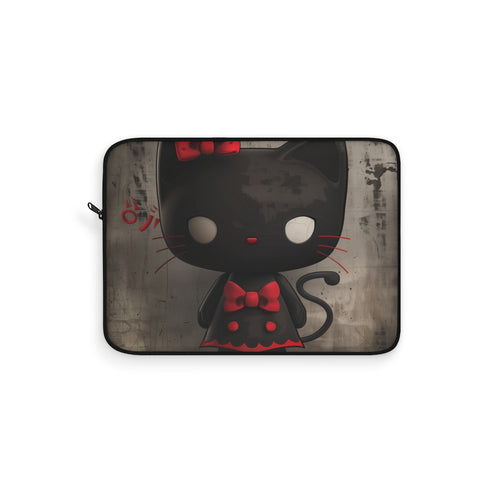 "Kuromi Hello Kitty Laptop Sleeve: Cute, Quirky Protection!"
