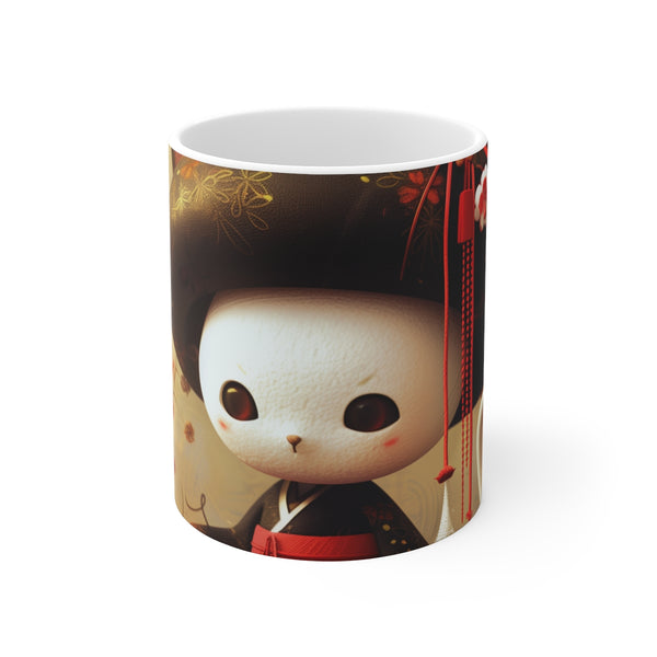 "Kuromi Hello Kitty Mug: Playful and Stylish"
