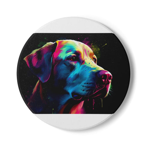 Labrador Love Coaster: Pawsitively Adorable Accessory