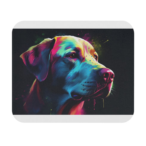 Labrador Love Mouse Pad Playful Pup Design