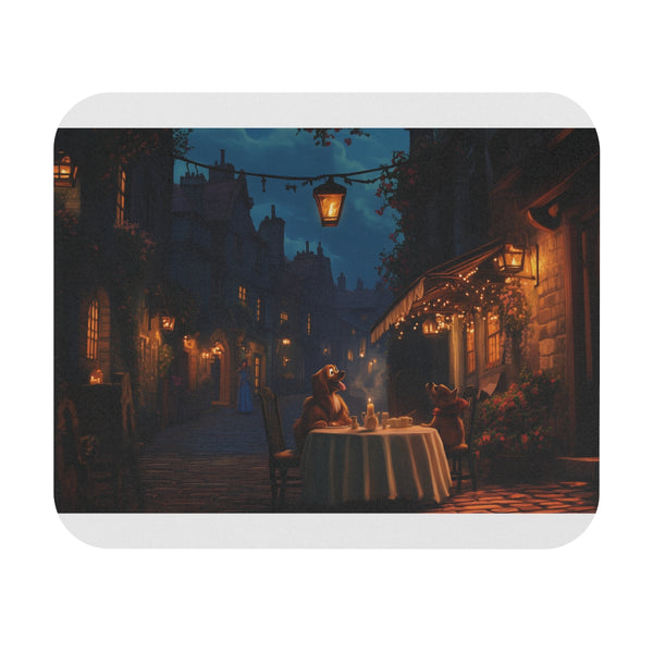 Lady and the Tramp Mouse Pad Whimsical Disney Love Story