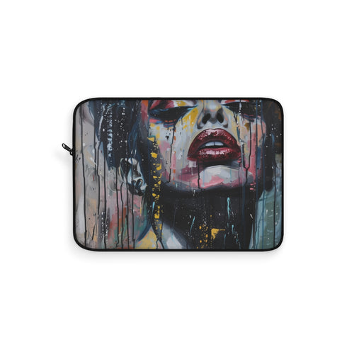 "Lady Gaga Art Laptop Sleeve: Bold Protection for Your Device"