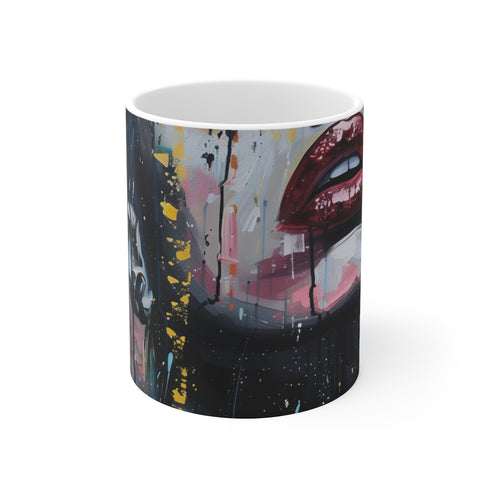 "Lady Gaga Portrait Coffee Mug"