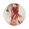 "Lady in Red Round Rug: Elevate Your Space"