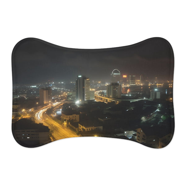 "Lagos Night Pet Mat: Luxurious Comfort for Your Furry Friend"