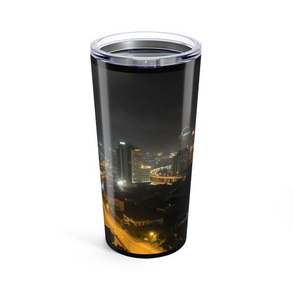 Lagos Nights Drinking Bottle: Stay Hydrated in Style!