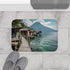 Lake Atitlan Guatemala Natural Beauty Luxury Memory Foam Bath Mat - Bathroom Lifestyle View