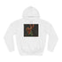 Larry Bird Graphic Unisex College Hoodie - Arctic White Front