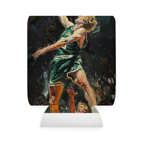 Larry Bird Painting Can Cooler