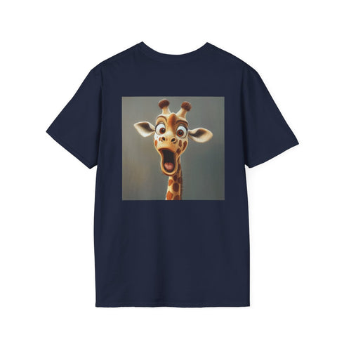 Laughing Giraffe Tee: Unique Pixar-inspired Design!