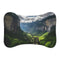 "Lauterbrunnen Valley Pet Mat: Cliffside Comfort"
