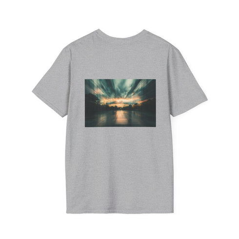 Layered Dimension Storm T-Shirt Design