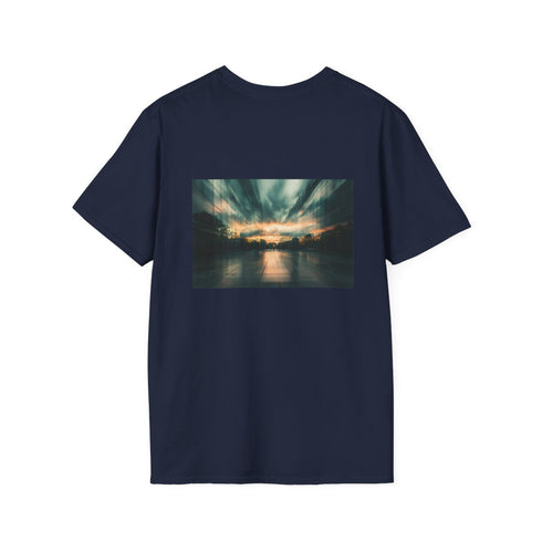 Layered Dimension Storm T-Shirt Design