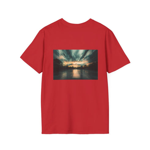 Layered Dimension Storm T-Shirt Design