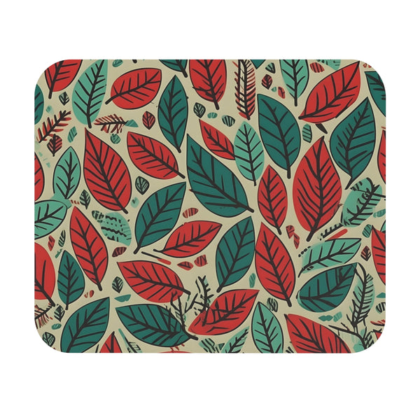 Leafy Ferret Frenzy Mouse Pad