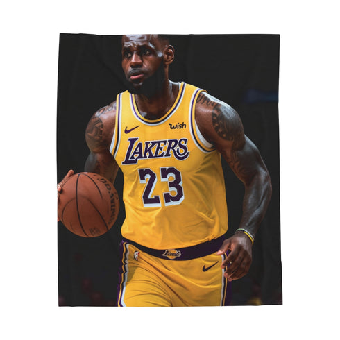 "LeBron James Super Soft Blanket - MVP Edition"