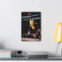 LeBron James canvas print, basketball legend wall decor for sports fans.