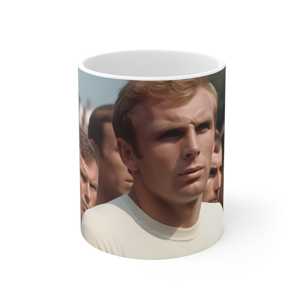 "Legendary Bobby Moore England Mug"