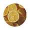 "Lemon Slice Round Rug: Freshen Up Your Space!"