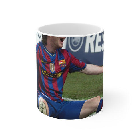"Leo Messi Mug: Victory Edition"