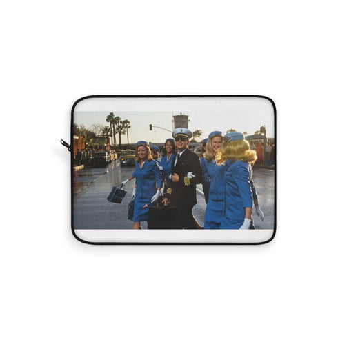 "Leo Pilot Laptop Sleeve: Catch Me If You Can"