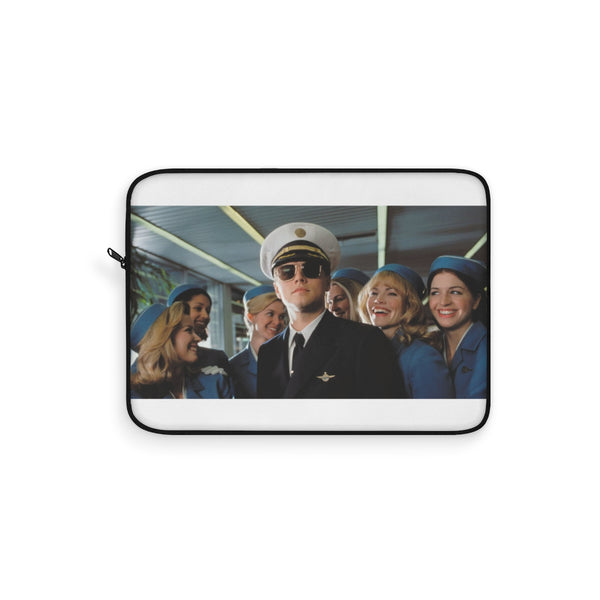 "Leonardo Catch Me If You Can Pilot Laptop Sleeve"