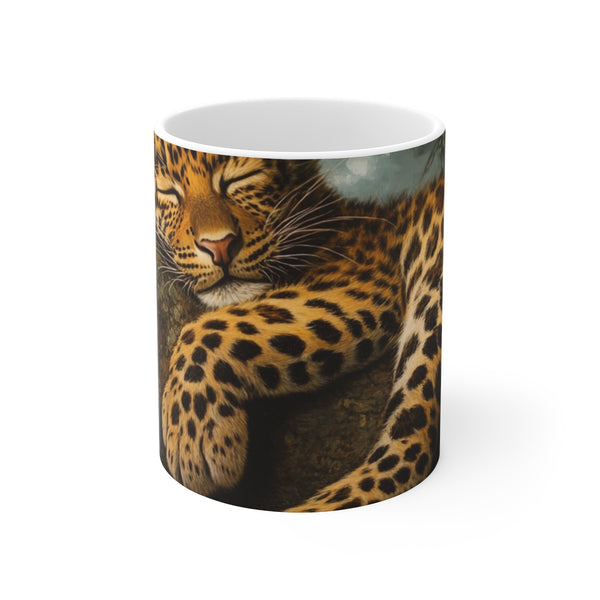 "Leopard Cub Dream Coffee Mug"