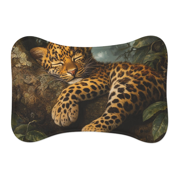 "Leopard Cub Dream Pet Mat"