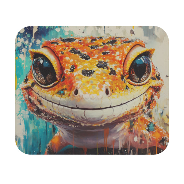 Leopard Gecko Cute Painting Mouse Pad