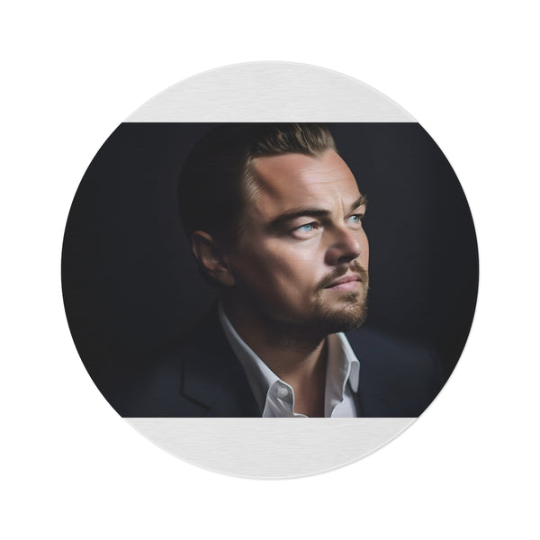 "Leo's Luxe Round Rug"