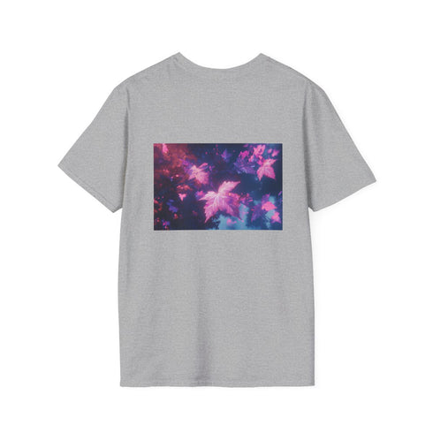 Levitating Neon Leaves Dreamscape Tee.
